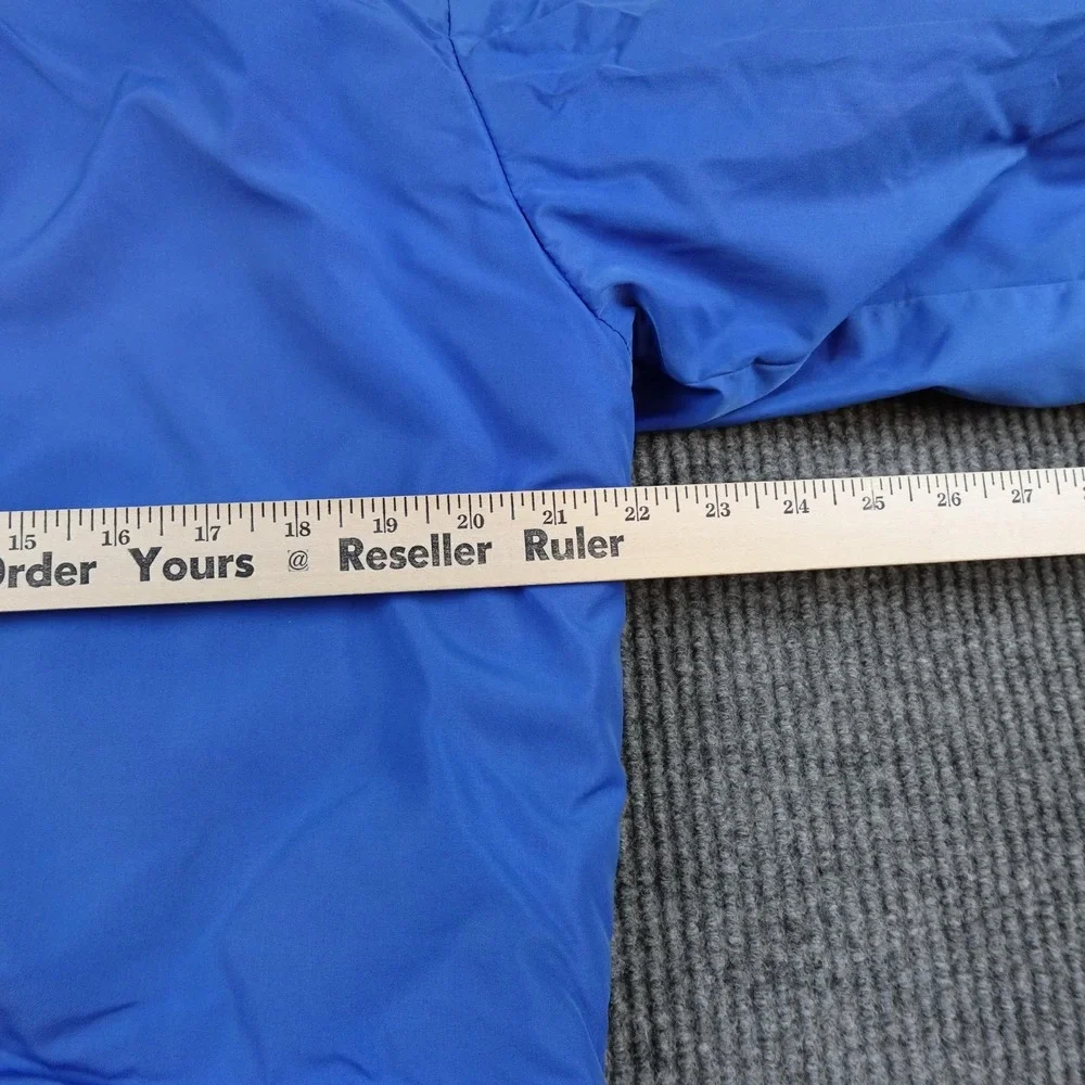 Vintage North Face Jacket Mens Large Blue Puffer Ski Full Zip Insulated